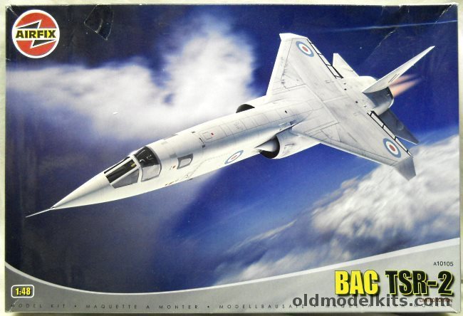 Airfix 1/48 BAC TSR-2 Limited Edition, A10105 plastic model kit